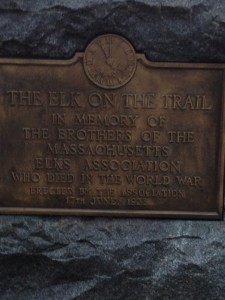 Elk Plaque