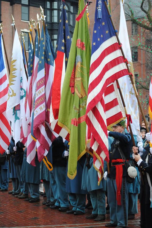 2015 Return of the Flags Ceremony. Photo Courtesy of Samantha Stone